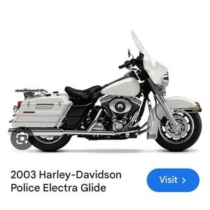 Harley Davidson‎ Owners Manual 2003 Police Motorcycle Models Operators New
